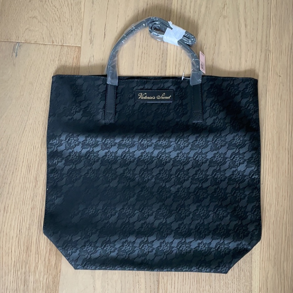Victoria Secret Black Tote Bag